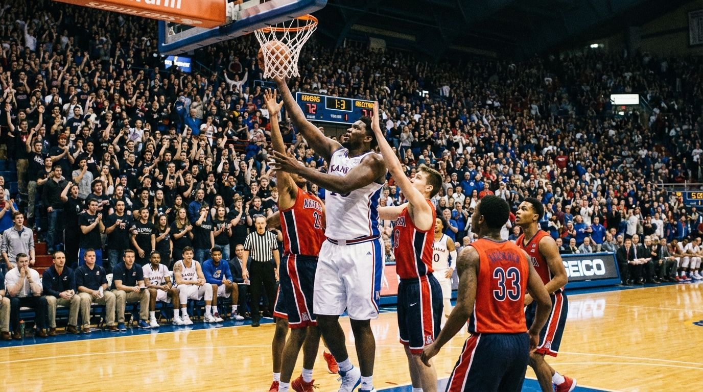 Kansas Topples No. 1 Arizona: A Reality Check Wrapped in an Allen Fieldhouse Roar