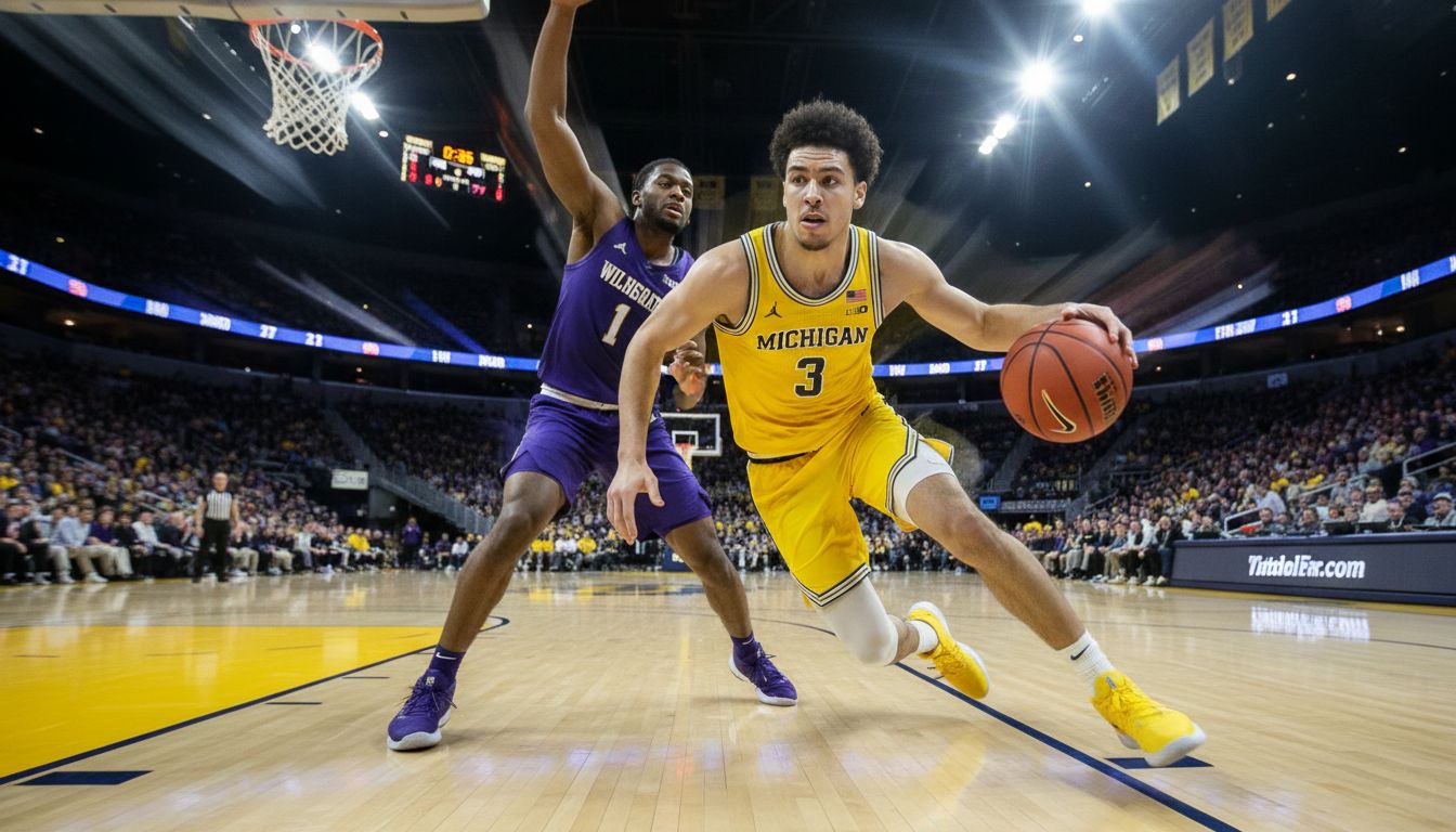 No. 2 Michigan Survives Scare, Storms Back to Beat Northwestern