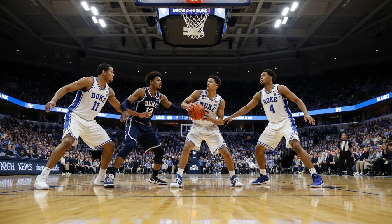 Data-Driven Edges in Saturday’s College Hoops: Michigan–Duke, Arizona–Houston, Kentucky–Auburn