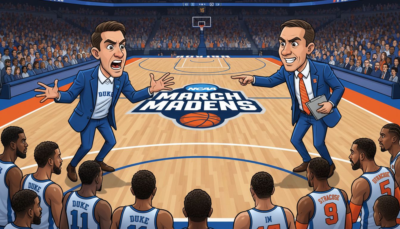 Scheyer, McNamara, and a Rare March Madness Coach Showdown