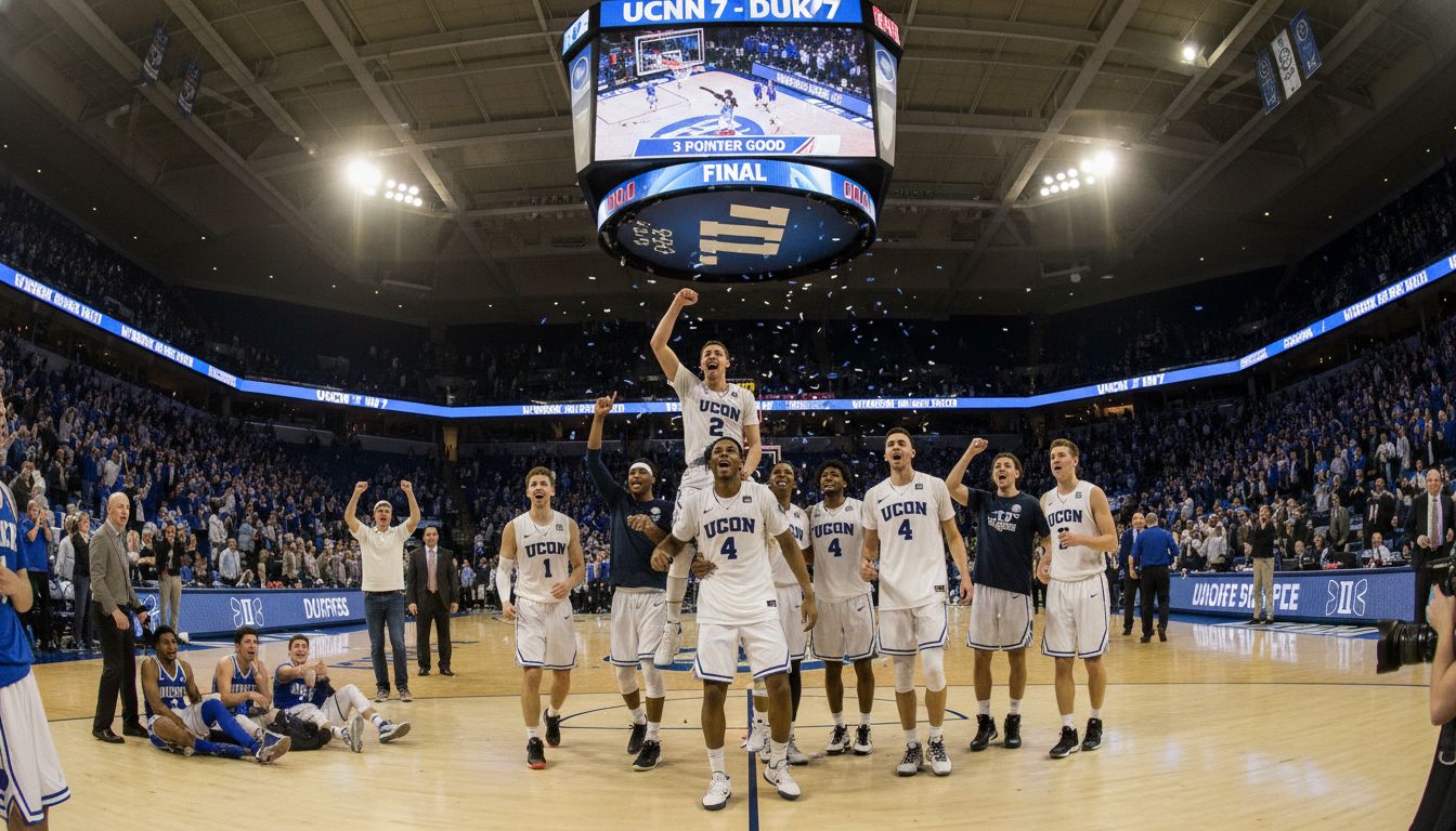 Grit, Culture, and a Last-Second Three: What UConn’s Comeback Win Over Duke Really Shows