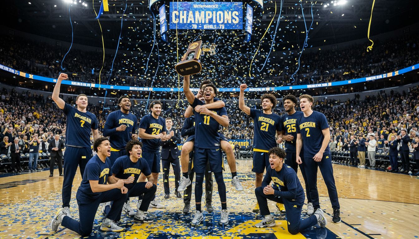 Michigan Finally Breaks Through: How the Wolverines Took Down UConn’s Giant