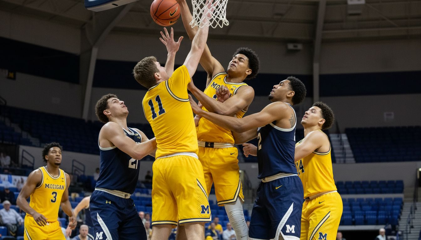 In Indy, a Modern Power Meets a Big Ten Challenger: UConn, Michigan, and What’s Really at Stake